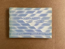 GENUINE HONDA 1975 CB250 CB360