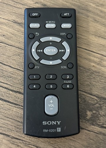 Sony x201 car remote - sony,
