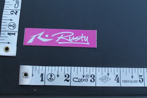 Rusty surfboards pink white - rusty,