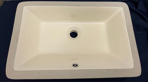 Rectangle porcelain undermount - rectangle,