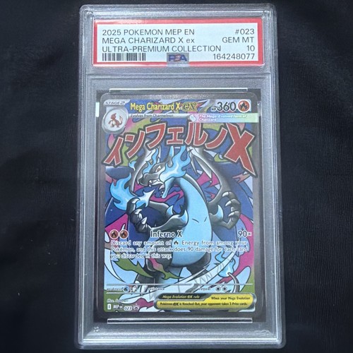 Mega charizard psa 10 - charizard,