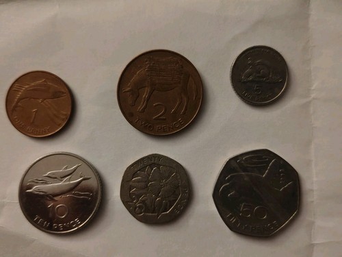 Helena ascension coin set - st.,