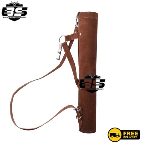 Genuine leather back - back, arrow