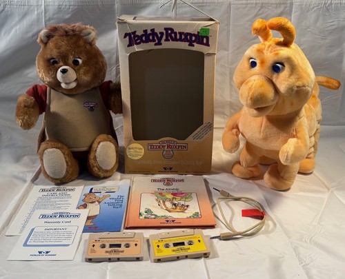 Vintage 1985 teddy ruxpin - vintage,