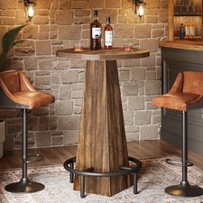 Bar Table, 37.4" High Round
