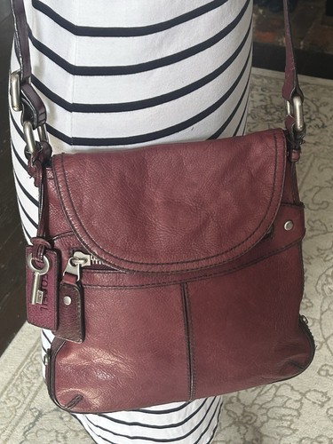 Fossil 75082 burgundy - burgundy, red