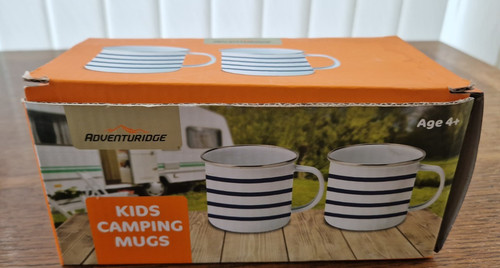 Adventuridge enamel mugs twin - adventuridge,