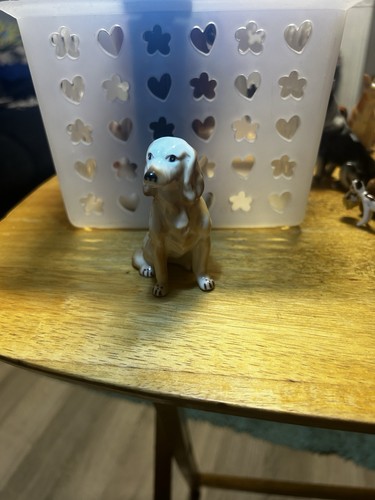 Small ceramic pottery - pottery, dog