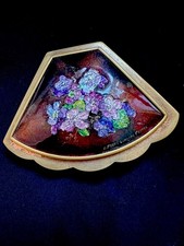 …. Art Deco Limoge Enamel C.favre Limoge Compact