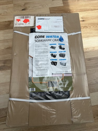 Soak away drainage crate - away, with