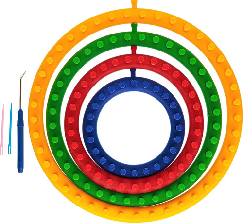 Round knitting loom set - loom,