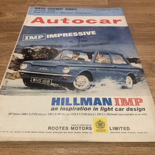 Autocar magazine november - autocar,