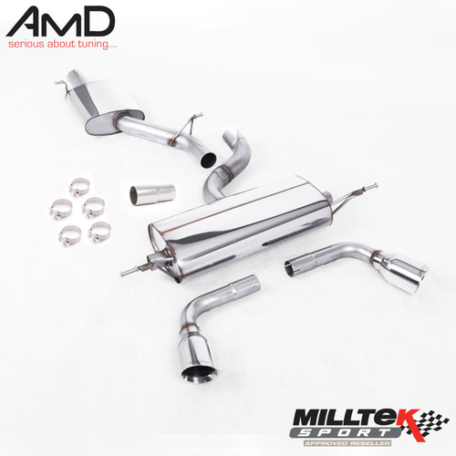 Milltek audi 2 quattro - tt,