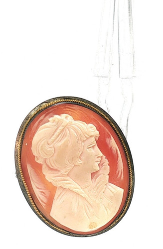 Vintage 900 silver cameo - 900,