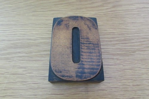 Printers block letterpress - block,