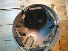 Original Dunois Cousance 1981 Steel French Military Army Paratrooper Helmet Hat