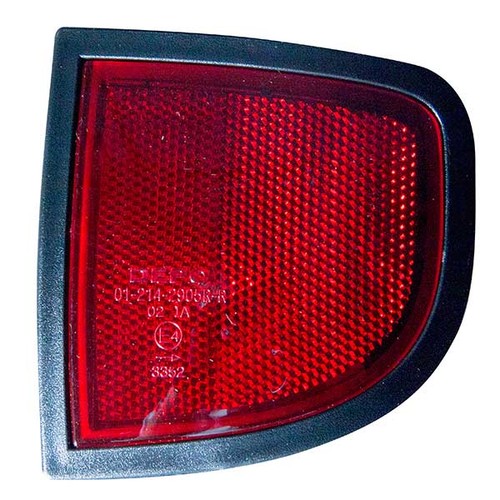 Right rear reflector - right,