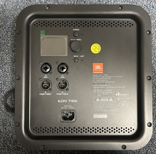 Brand new jbl eon 718s - new,