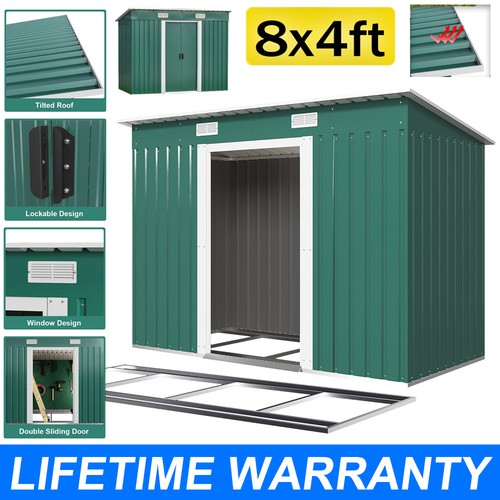 4x8ft garden storage shed with - garden,