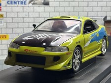 1:18 *BOXED* FAST AND FURIOUS 1995 Mitsubishi Eclipse Brian’s (Paul Walker) MINT