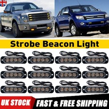 12X 4 LED Strobe Flashing