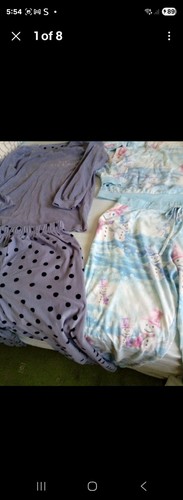 Two pairs ladies pyjamas large - pairs,