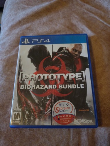 Prototype biohazard bundle ps4 - prototype,