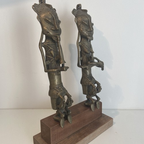Antique bronze yoruba ogboni - antique,