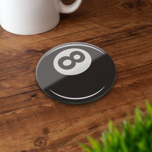 Ball glass coaster retro - ball,