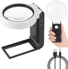 LED Magnifying Glass 10X 30X