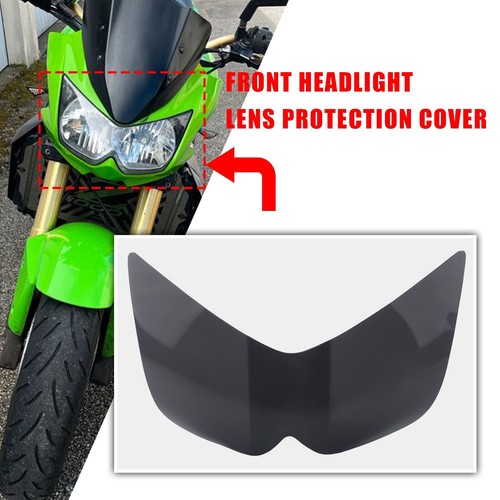 Motorcycle black headlight - black,