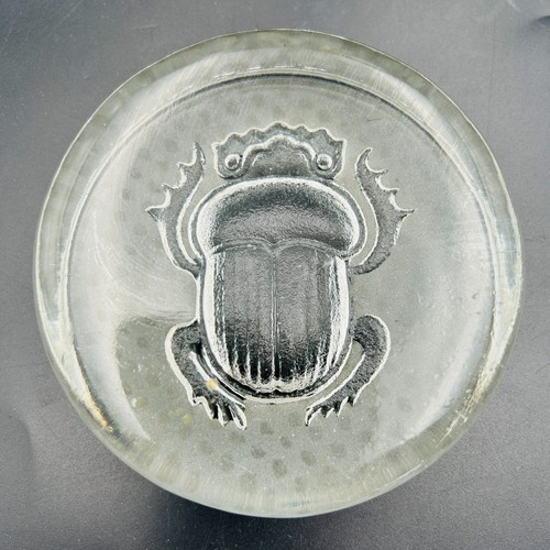 Goebel kristallglas scarab - goebel,