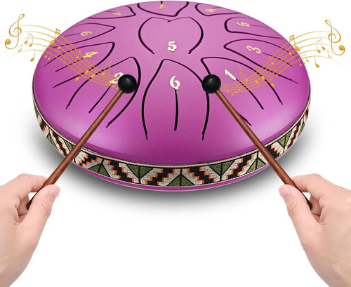 Steel tongue drum note - drum, 6
