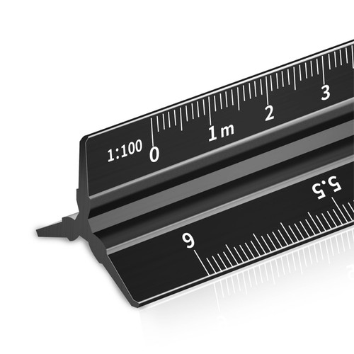 Architectural metric scale - architectural,
