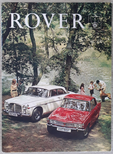 Rover range brochure 1968 - rover, c.1968