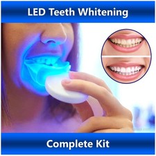 TEETH WHITENING KIT WITH LED