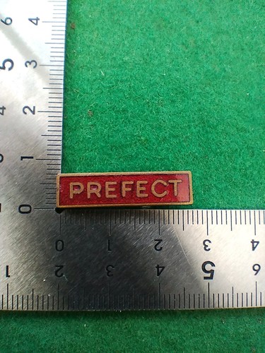 Vintage school prefect - prefect, red