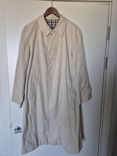 Aquascutum mens overcoat small - mens,