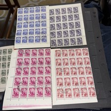 Russian Stamps 1961 8 Blocks Of Used Stamps