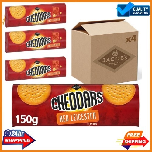 Jacob cheddars red leicester - jacob's,