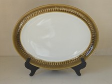 Denby / Langley Mill Pottery Patrician Pattern Oval Platter 1960's MCM