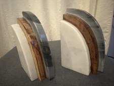 Pair Of Mixed Stone Marble