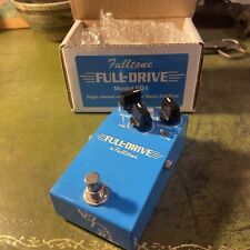 Fulltone FD1 Full-Drive 1 Overdrive Guitar Pedal, nearly new condition