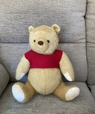 DISNEY WINNIE THE POOH CHRISTOPHER ROBIN Live Action PLUSH JOINTED SOFT TOY