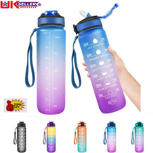 Sports water bottle gym - 1l,