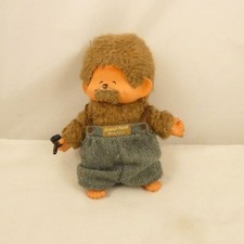 Vintage Monchichi Grand Papa Tomy Soft Toy