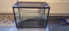 Glass medium Pet Cage Multi-Level Hamster Gerbil Lizard Terrapin Tortoise