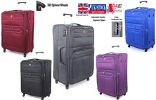 4 Wheel Expandable Large 29 inch Suitcase Lightweight Cabin Luggage Travel Cases