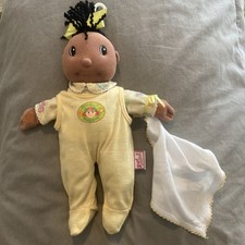 ZAPF CREATIONS MAGGIE RAGGIES SOFT TOY MINI BEANIE RAG DOLL RARE great condition