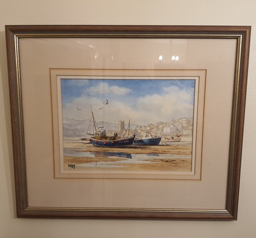 Original framed signed - &,